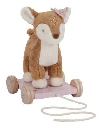 Pull Along Deer Fairy Garden