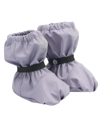 Regnovertræks Footies Pu    Fleece Lavender Gray 74