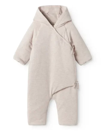 Rex Vatteret Baby Heldragt Light Beige Melange 44 50