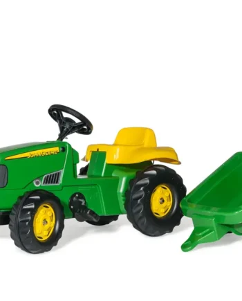 Rolly Kid Traktor John Deere Pedal Traktor Med Trailer