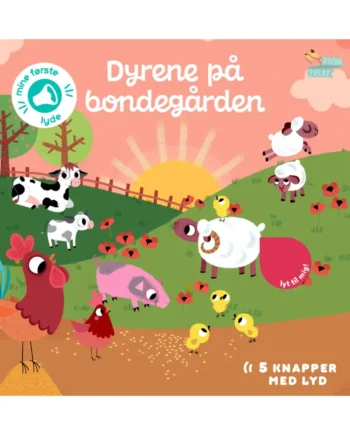 Room2play Pegebog Med Lyd Dyrene På Bondegården