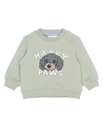 Sacarias Sweatshirt Aqua Gray 80
