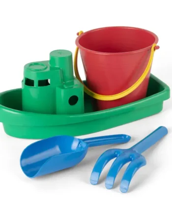 Sandsæt Med Grøn Båd Recycled