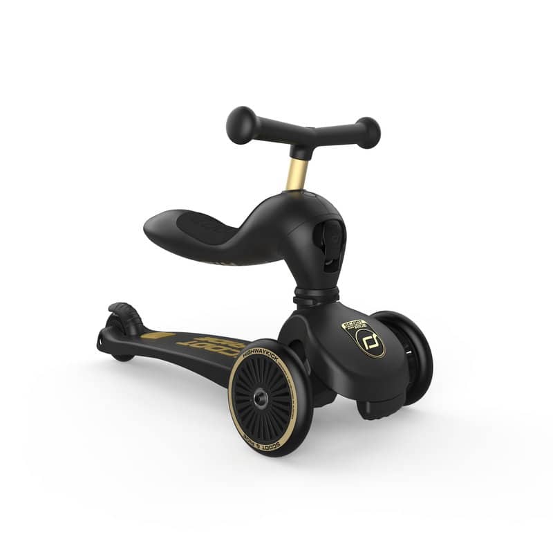 Scoot And Ride Highway Kick   Olive Black Gold