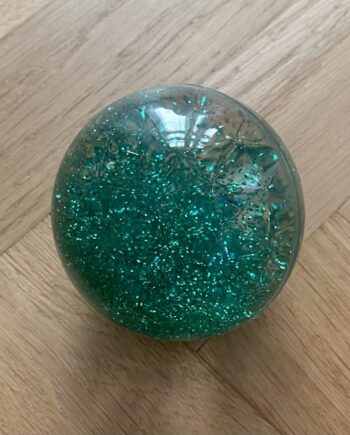 Sensorisk Glitterbold   Stk  Grøn