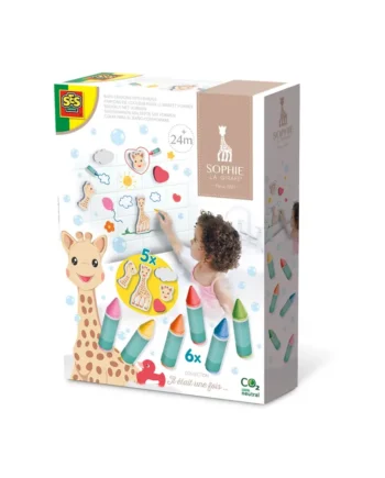 Ses Creative Farvekridt Til Badet Sophie La Girafe
