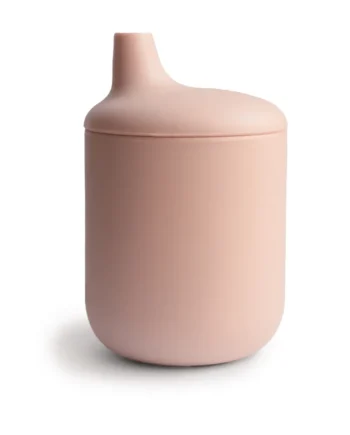 Silicone Sippy Cup Blush