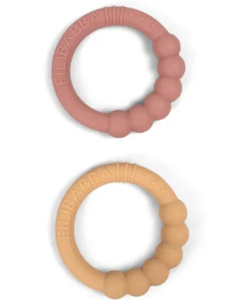 Silikone Bidering  -pak Vintage Rose