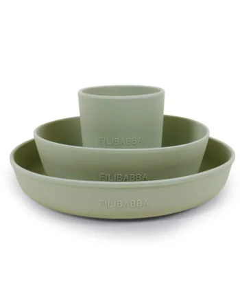 Silikone Spisesæt Green