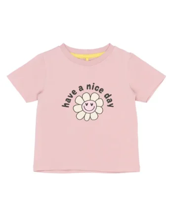 Sille  -shirt Silver Pink 98