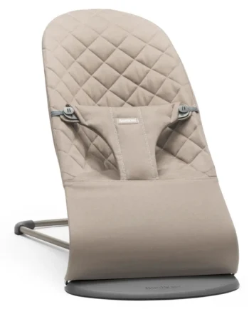 Skråstol Bliss Vævet  Klassisk Quilt  Sandgrå