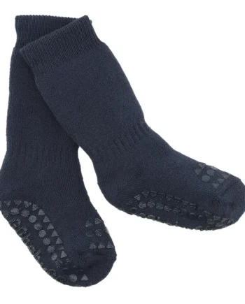 Skridsikre Strømper Terry Bomuld Navy Blue 27 30