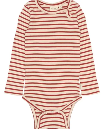 Sky Langærmet Body Cinnabar Striped 62 Cm