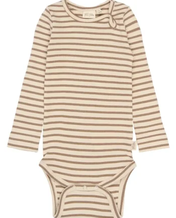 Sky Langærmet Body Ginger Snap Striped 92 Cm