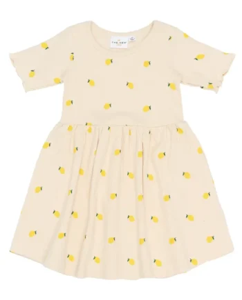 Smilla Rib Kjole Gardenia 86