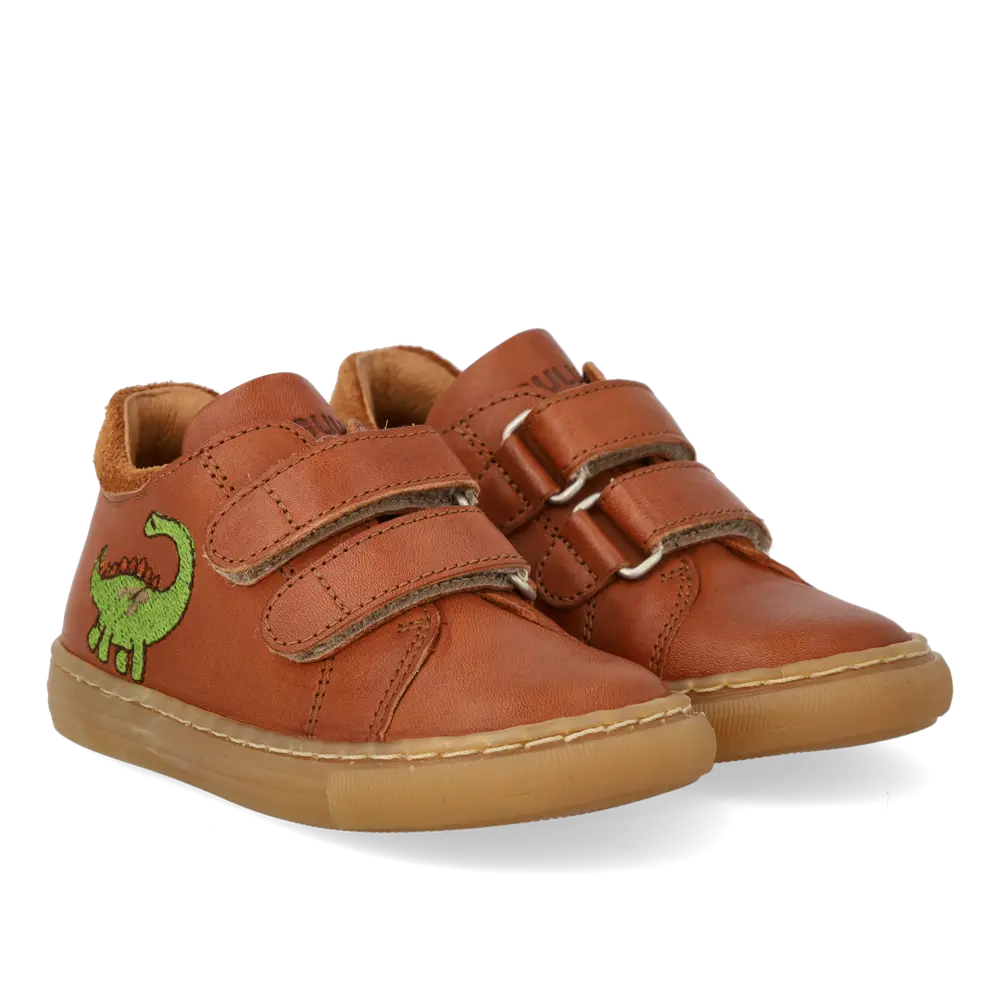 Sneaker    Dino Broderi Cognac Cognac 23