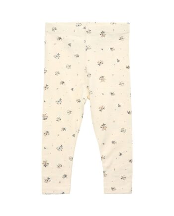 Sofie Schnoor Flower Leggings Antique White 56 Cm