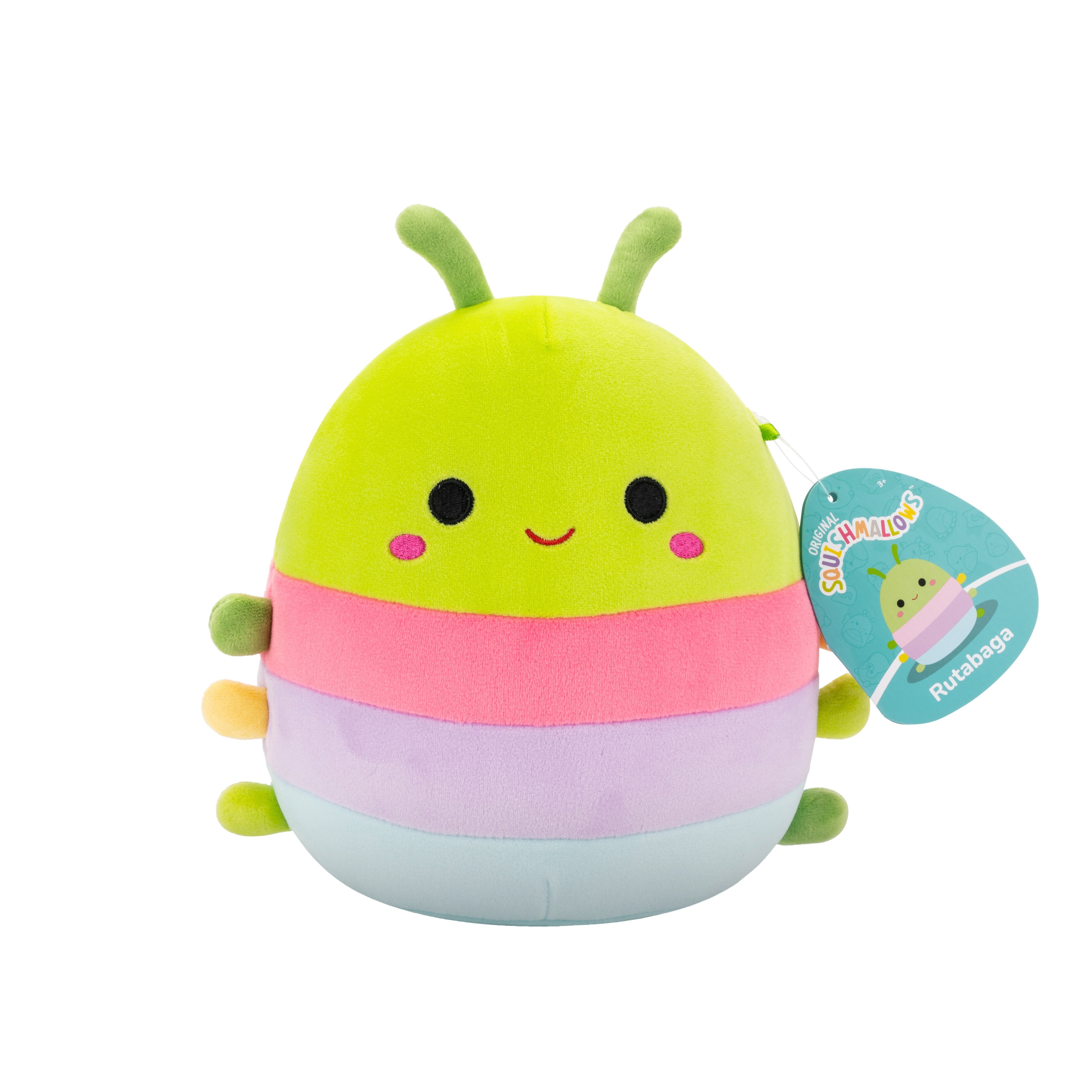 Squishmallows Bamse 19 Cm Rutabaga Caterpillar