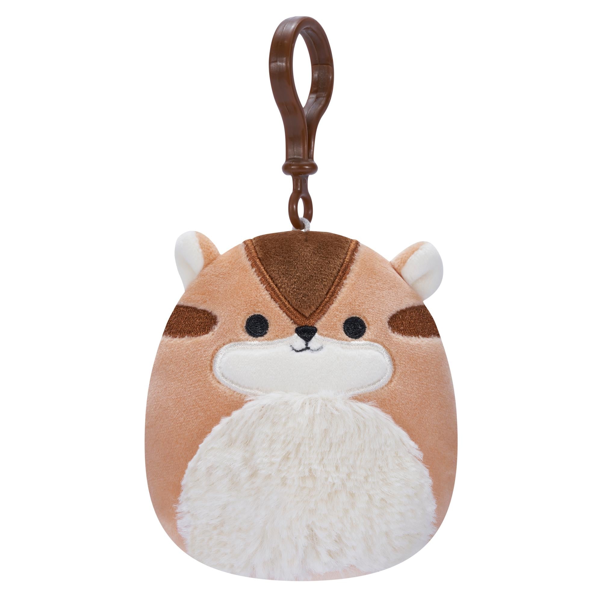 Squishmallows Clip On Melzie The Chipmunk   Cm