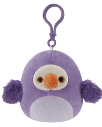 Squishmallows Clip On Neha The Purple Dodo   Cm