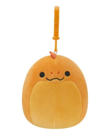 Squishmallows Clip On Onel The Orange Electric Eel   Cm