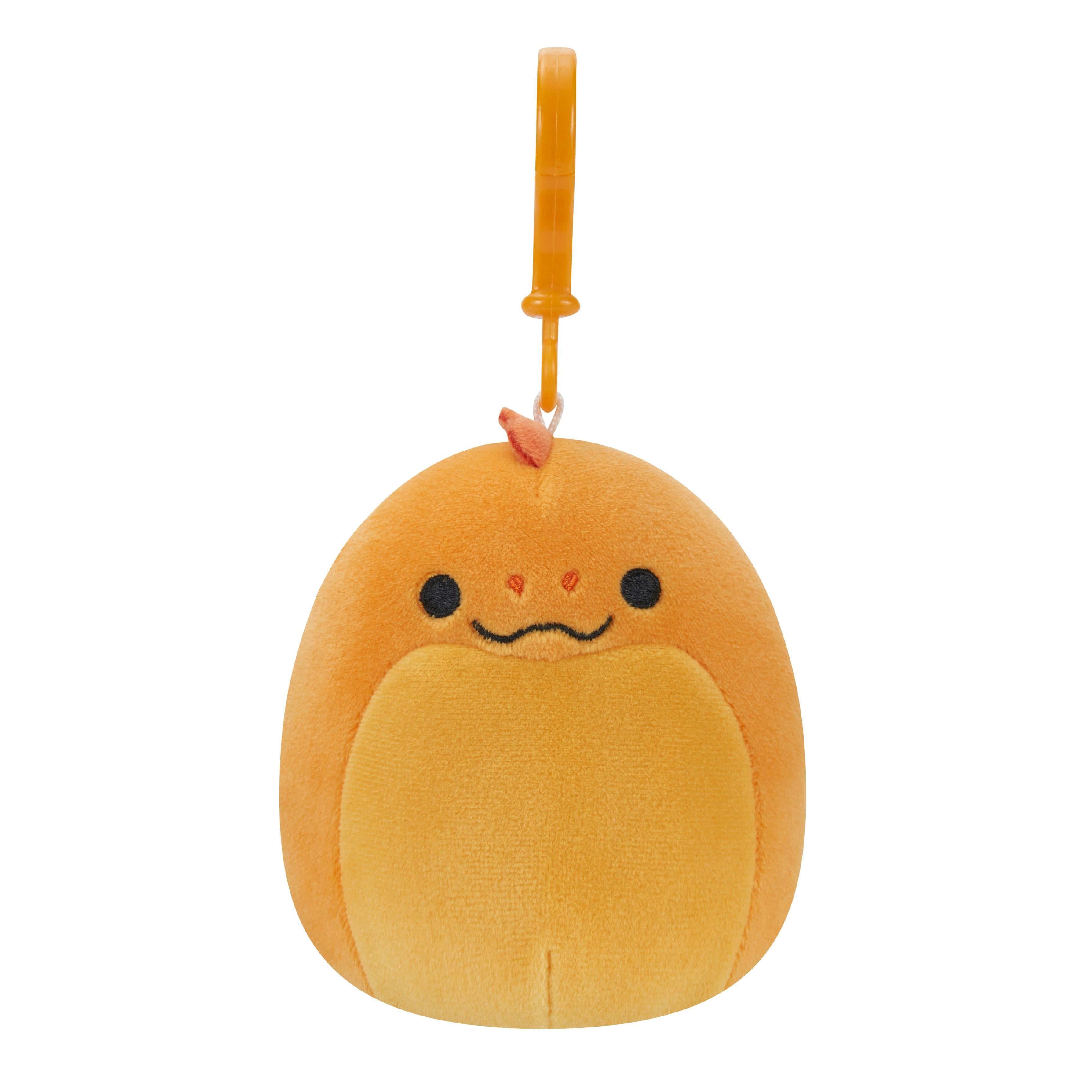 Squishmallows Clip On Onel The Orange Electric Eel   Cm