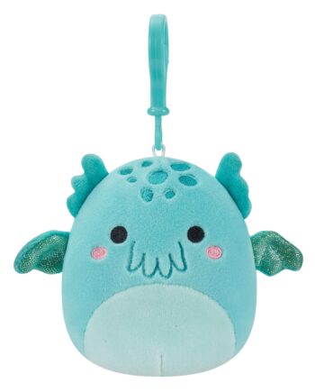 Squishmallows Clip On Theotto The Teal Cthulhu   Cm