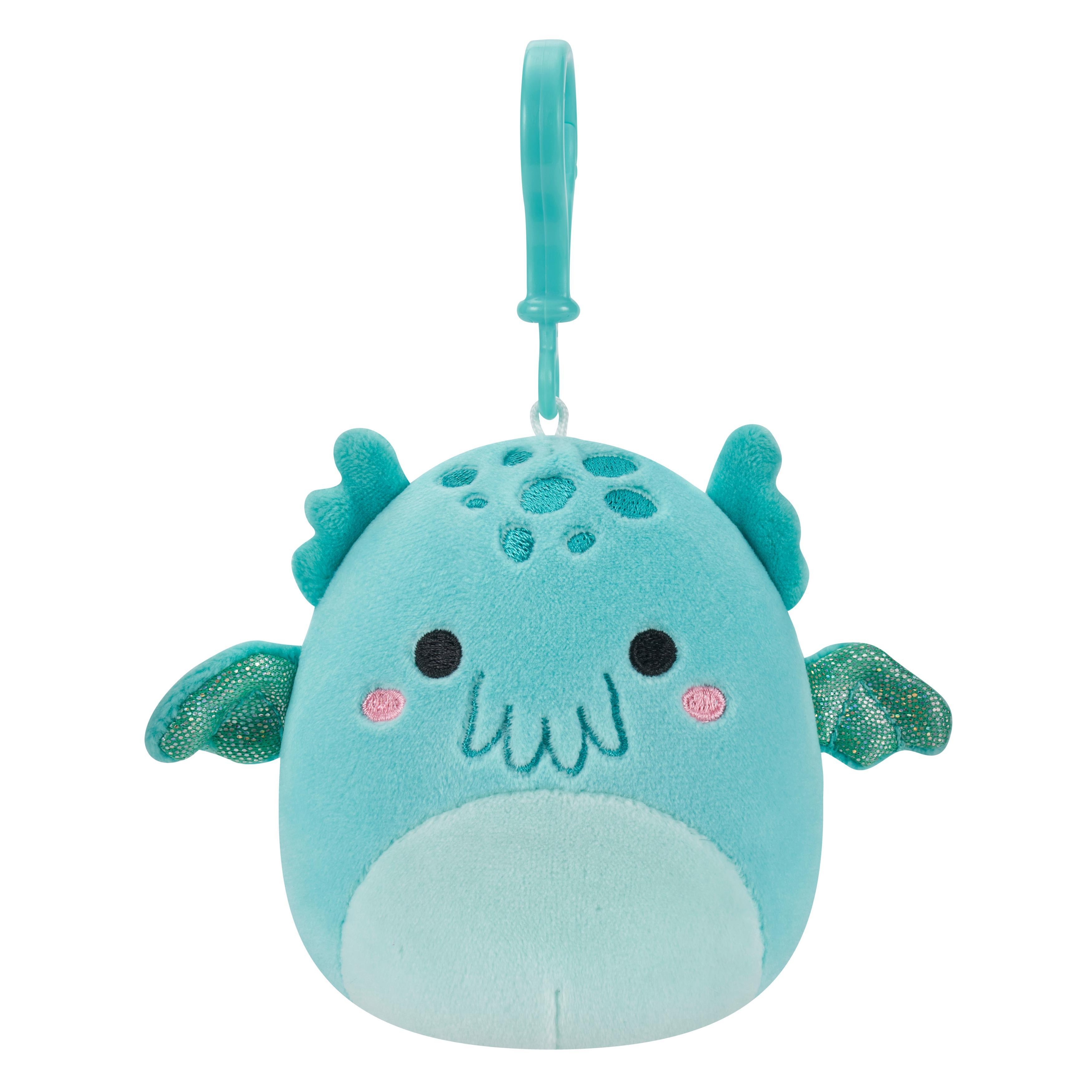 Squishmallows Clip On Theotto The Teal Cthulhu   Cm