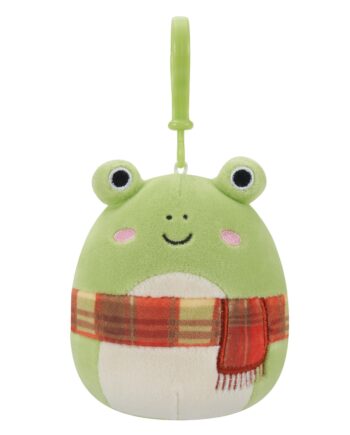 Squishmallows Clip On Wendy The Frog Whit Scarf   Cm