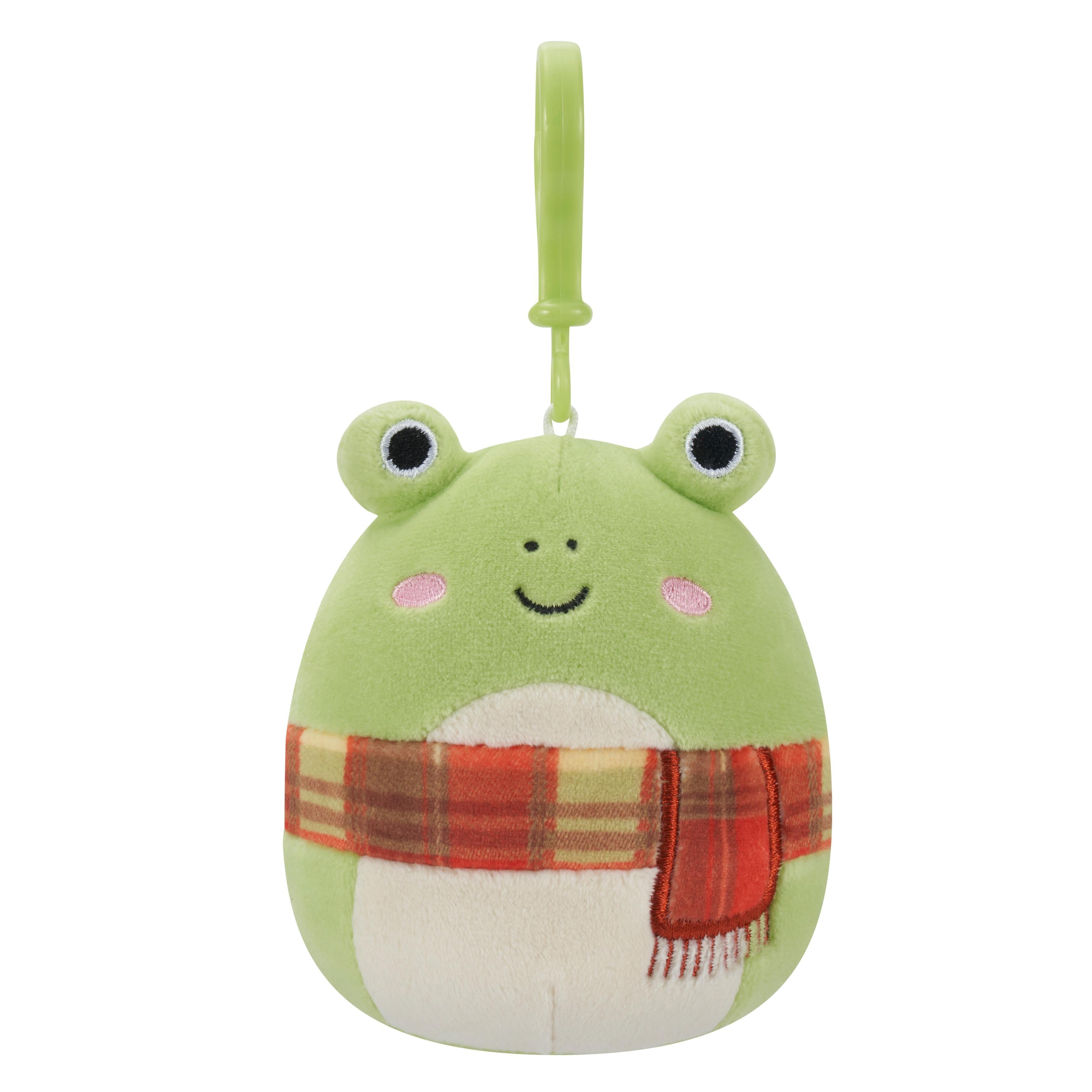 Squishmallows Clip On Wendy The Frog Whit Scarf   Cm