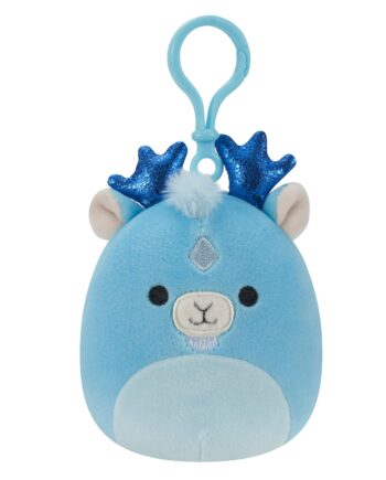 Squishmallows Clip On Xam The Aqua Kirin   Cm