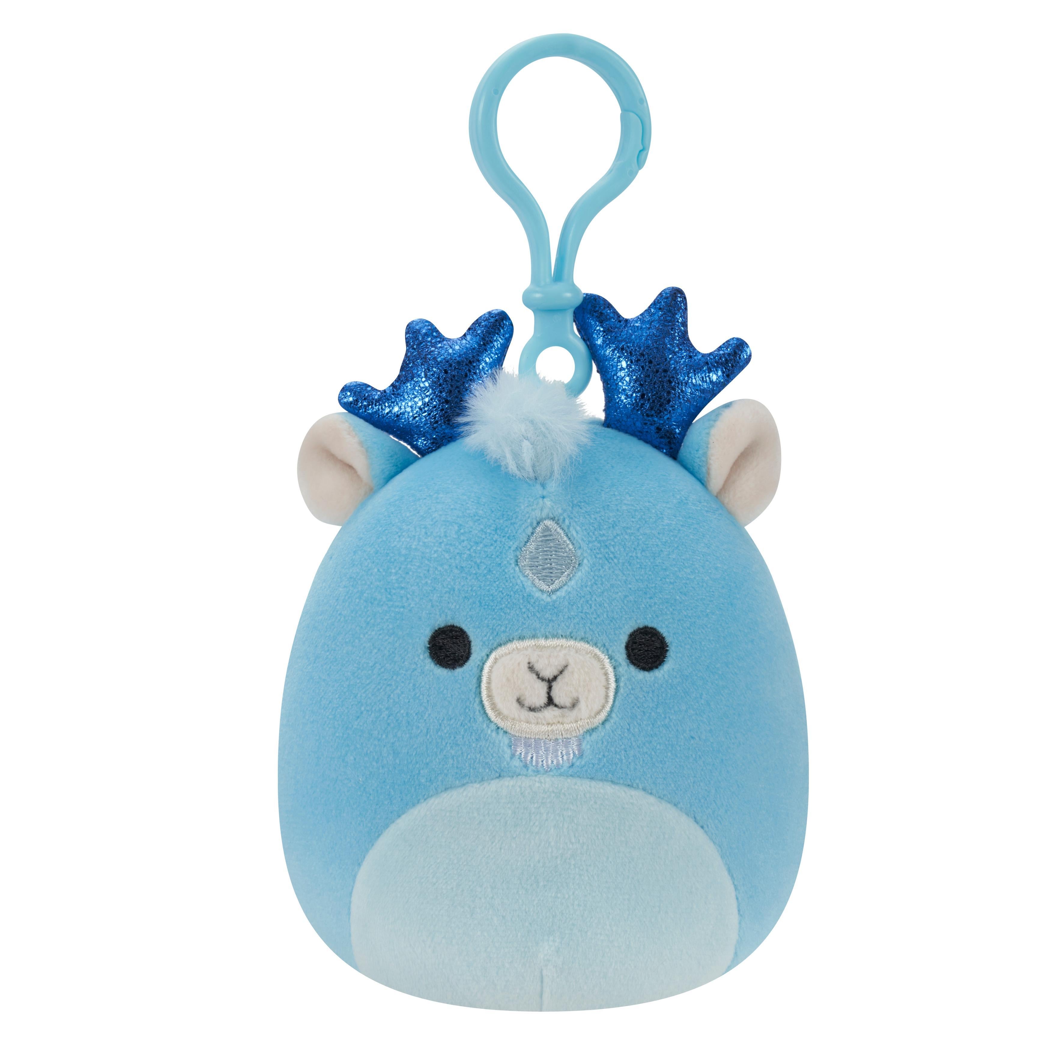 Squishmallows Clip On Xam The Aqua Kirin   Cm