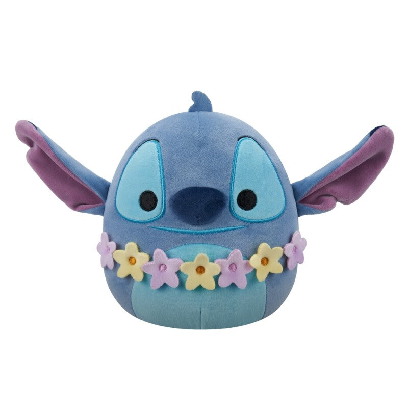Squishmallows Disney Stitch Med Blomster 20 Cm