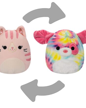 Squishmallows Flip   Mallow Laura The Tabby Cat Sheena The Dog  13 Cm