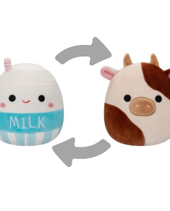 Squishmallows Flip   Mallow Ronnie The Cow Melly The Milk Carton 13 Cm