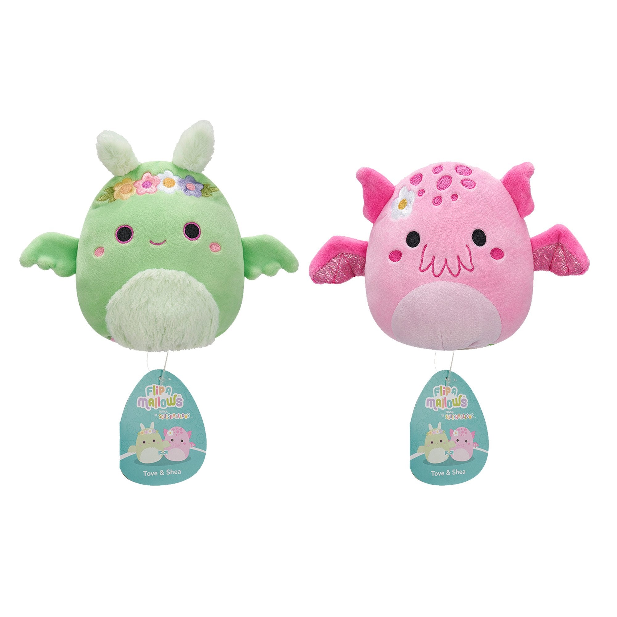 Squishmallows Flip Mallow Tove And Shea 13 Cm