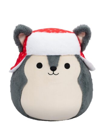 Squishmallows Fuzz   Mallows Ryan Husky 30 Cm