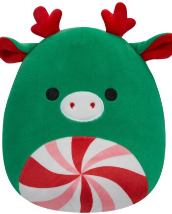 Squishmallows Zumir Green Moose Whit Peppermint Swirl Tummy 19 Cm