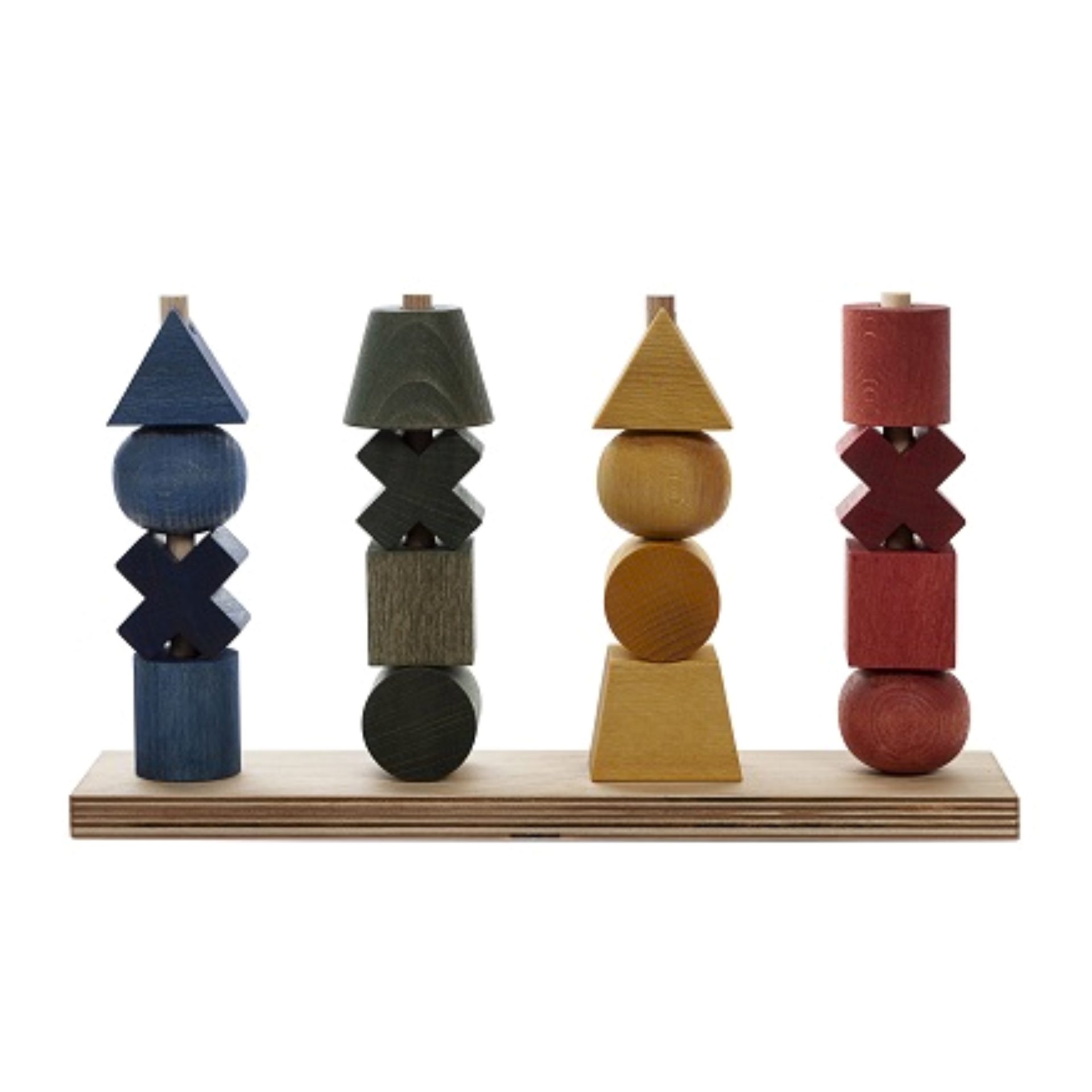 Stacking Toy Rainbow Wooden Story