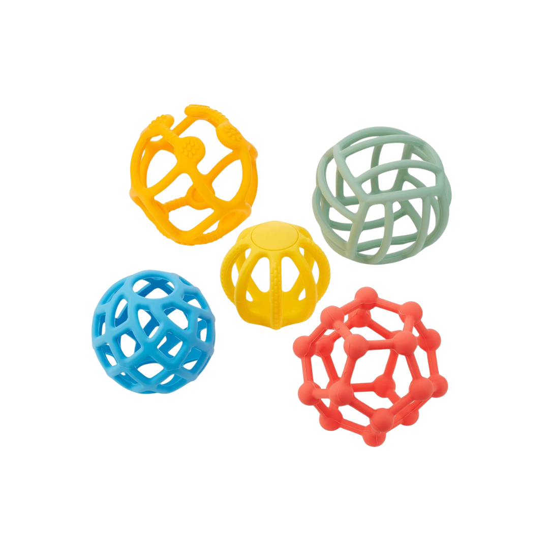 Tickit Silisoft Flexi Balls Regnbue