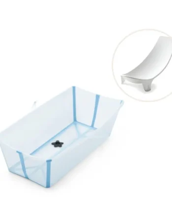 Flexi Bath   Inkl  Newborn Support Ocean Blue