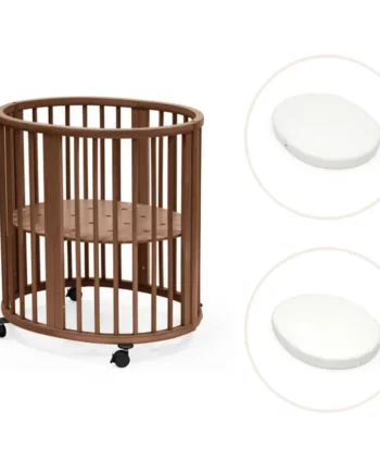 Stokke Sleepi Mini V3 Seng Med Madras Og Lagen Warm Brown
