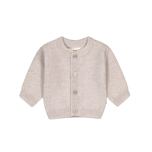 Strik Cardigan 100 Merino Uld Til Baby Oeko-texâ 50 56 Beige Melange
