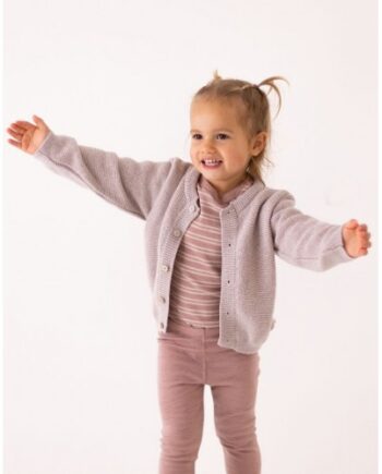 Strik Cardigan   100  Merino Uld Til Baby  Oeko-texâ