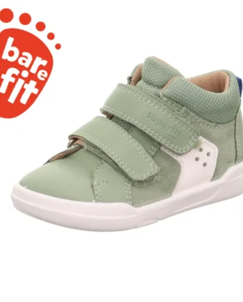 Superfree Barefoot Sneaker Lysegrøn Hvid 22