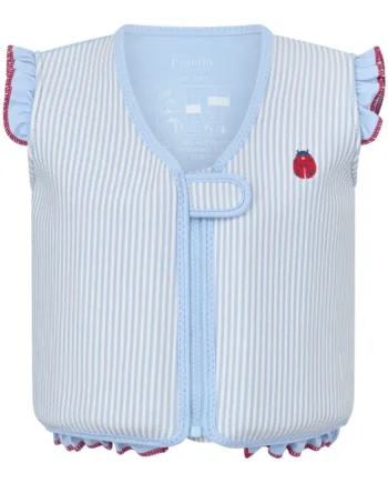 Svømmevest Seersucker Ladybug Blue  -  år