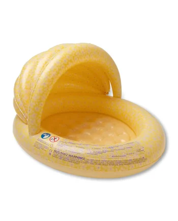 Swim Essentials Badebassin Med Skygge 100 Cm Florish Yellow