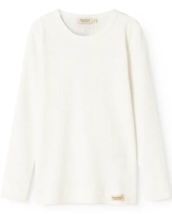 -shirt  Langærmet Gentle White 110