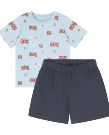 -shirt Og Shorts Sæt Niagara Mist 92