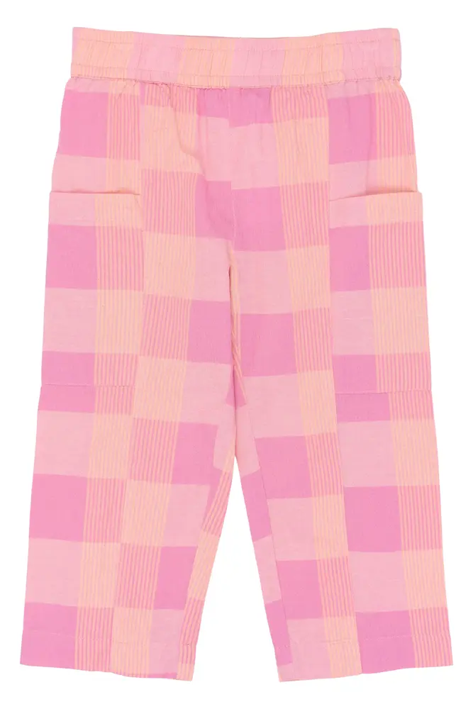 Tassie Bukser Cashmere Rose Checked 110